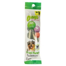 Chewy's™ Flexi-Twists dog dental chews- Medium